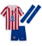 Strój piłkarski Atletico Madrid Julian Alvarez #19 Koszulka Podstawowej dziecięce 2025-26 Krótki Rękaw (+ Krótkie spodenki)