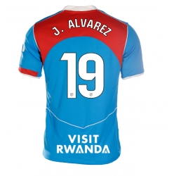 Strój piłkarski Atletico Madrid Julian Alvarez #19 Koszulka Trzeciej damskie 2025-26 Krótki Rękaw