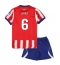 Strój piłkarski Atletico Madrid Koke #6 Koszulka Podstawowej dziecięce 2026-27 Krótki Rękaw (+ Krótkie spodenki)