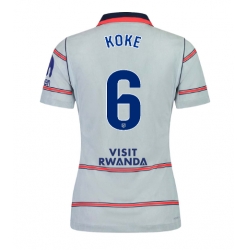 Strój piłkarski Atletico Madrid Koke #6 Koszulka Trzeciej damskie 2026-27 Krótki Rękaw