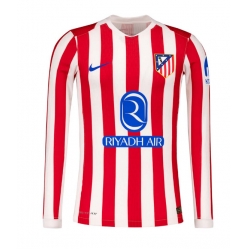 Strój piłkarski Atletico Madrid Koszulka Podstawowej 2025-26 Długi Rękaw