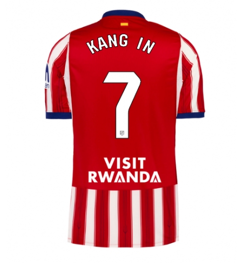 Strój piłkarski Atletico Madrid Lee Kang-in #7 Koszulka Podstawowej 2026-27 Krótki Rękaw Strój piłkarski Atletico Madrid Lee Kang-in #7 Koszulka Podstawowej 2026-27 Krótki Rękaw