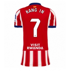 Strój piłkarski Atletico Madrid Lee Kang-in #7 Koszulka Podstawowej damskie 2026-27 Krótki Rękaw
