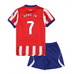 Strój piłkarski Atletico Madrid Lee Kang-in #7 Koszulka Podstawowej dziecięce 2026-27 Krótki Rękaw (+ Krótkie spodenki)