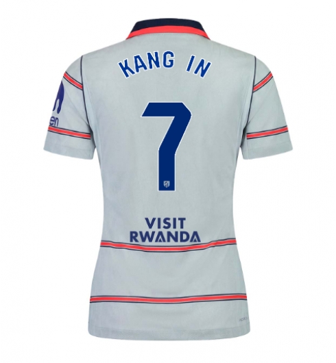 Strój piłkarski Atletico Madrid Lee Kang-in #7 Koszulka Trzeciej damskie 2026-27 Krótki Rękaw Strój piłkarski Atletico Madrid Lee Kang-in #7 Koszulka Trzeciej damskie 2026-27 Krótki Rękaw