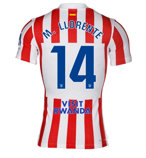Strój piłkarski Atletico Madrid Marcos Llorente #14 Koszulka Podstawowej 2025-26 Krótki Rękaw Strój piłkarski Atletico Madrid Marcos Llorente #14 Koszulka Podstawowej 2025-26 Krótki Rękaw