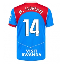 Strój piłkarski Atletico Madrid Marcos Llorente #14 Koszulka Trzeciej 2025-26 Krótki Rękaw