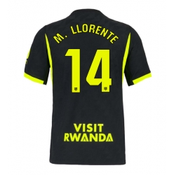 Strój piłkarski Atletico Madrid Marcos Llorente #14 Koszulka Wyjazdowej 2026-27 Krótki Rękaw