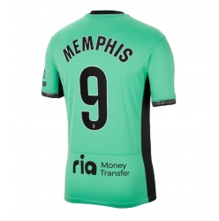 Strój piłkarski Atletico Madrid Memphis Depay #9 Koszulka Trzeciej 2023-24 Krótki Rękaw