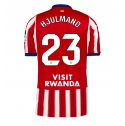 Strój piłkarski Atletico Madrid Morten Hjulmand #23 Koszulka Podstawowej 2026-27 Krótki Rękaw