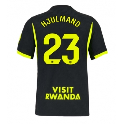 Strój piłkarski Atletico Madrid Morten Hjulmand #23 Koszulka Wyjazdowej 2026-27 Krótki Rękaw
