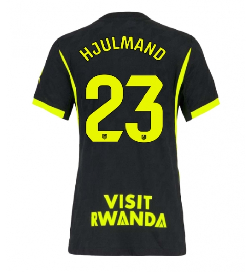 Strój piłkarski Atletico Madrid Morten Hjulmand #23 Koszulka Wyjazdowej damskie 2026-27 Krótki Rękaw Strój piłkarski Atletico Madrid Morten Hjulmand #23 Koszulka Wyjazdowej damskie 2026-27 Krótki Rękaw