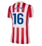 Strój piłkarski Atletico Madrid Nahuel Molina #16 Koszulka Podstawowej damskie 2025-26 Krótki Rękaw