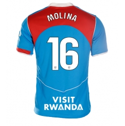 Strój piłkarski Atletico Madrid Nahuel Molina #16 Koszulka Trzeciej damskie 2025-26 Krótki Rękaw