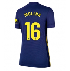 Strój piłkarski Atletico Madrid Nahuel Molina #16 Koszulka Wyjazdowej damskie 2025-26 Krótki Rękaw