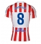 Strój piłkarski Atletico Madrid Pablo Barrios #8 Koszulka Podstawowej 2025-26 Krótki Rękaw Strój piłkarski Atletico Madrid Pablo Barrios #8 Koszulka Podstawowej 2025-26 Krótki Rękaw