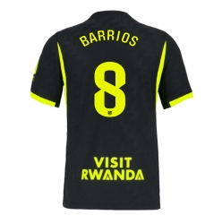 Strój piłkarski Atletico Madrid Pablo Barrios #8 Koszulka Wyjazdowej 2026-27 Krótki Rękaw