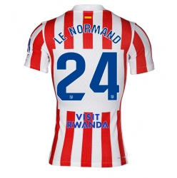 Strój piłkarski Atletico Madrid Robin Le Normand #24 Koszulka Podstawowej 2025-26 Krótki Rękaw