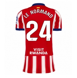 Strój piłkarski Atletico Madrid Robin Le Normand #24 Koszulka Podstawowej damskie 2026-27 Krótki Rękaw