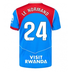 Strój piłkarski Atletico Madrid Robin Le Normand #24 Koszulka Trzeciej 2025-26 Krótki Rękaw