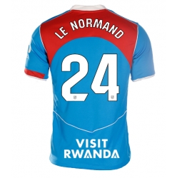 Strój piłkarski Atletico Madrid Robin Le Normand #24 Koszulka Trzeciej damskie 2025-26 Krótki Rękaw