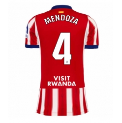 Strój piłkarski Atletico Madrid Rodrigo Mendoza #4 Koszulka Podstawowej damskie 2026-27 Krótki Rękaw