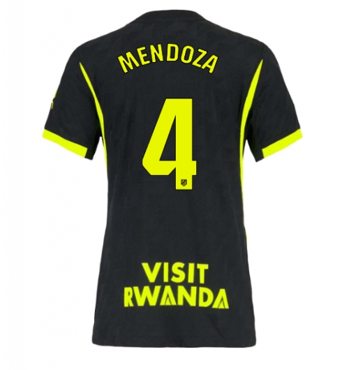 Strój piłkarski Atletico Madrid Rodrigo Mendoza #4 Koszulka Wyjazdowej damskie 2026-27 Krótki Rękaw Strój piłkarski Atletico Madrid Rodrigo Mendoza #4 Koszulka Wyjazdowej damskie 2026-27 Krótki Rękaw