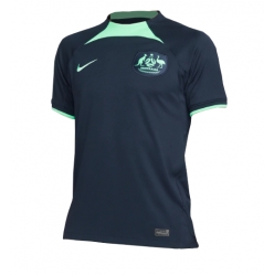 Strój piłkarski Australia Koszulka Wyjazdowej MŚ 2022 Krótki Rękaw