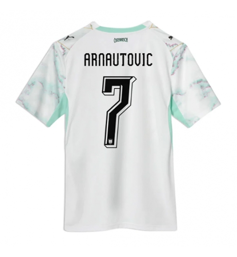 Strój piłkarski Austria Marko Arnautovic #7 Koszulka Wyjazdowej MŚ 2026 Krótki Rękaw Strój piłkarski Austria Marko Arnautovic #7 Koszulka Wyjazdowej MŚ 2026 Krótki Rękaw
