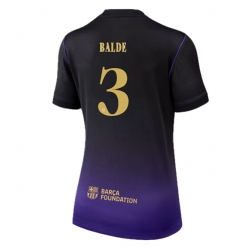 Strój piłkarski Barcelona Alejandro Balde #3 Koszulka Wyjazdowej damskie 2026-27 Krótki Rękaw