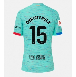 Strój piłkarski Barcelona Andreas Christensen #15 Koszulka Trzeciej 2023-24 Krótki Rękaw