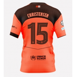 Strój piłkarski Barcelona Andreas Christensen #15 Koszulka Trzeciej 2025-26 Krótki Rękaw