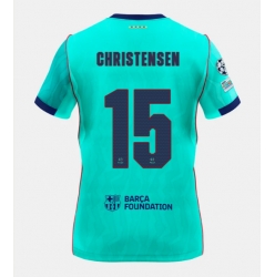 Strój piłkarski Barcelona Andreas Christensen #15 Koszulka Trzeciej 2026-27 Krótki Rękaw