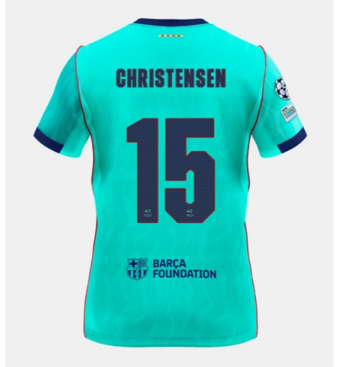 Strój piłkarski Barcelona Andreas Christensen #15 Koszulka Trzeciej 2026-27 Krótki Rękaw Strój piłkarski Barcelona Andreas Christensen #15 Koszulka Trzeciej 2026-27 Krótki Rękaw
