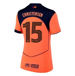Strój piłkarski Barcelona Andreas Christensen #15 Koszulka Trzeciej damskie 2025-26 Krótki Rękaw