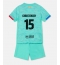Strój piłkarski Barcelona Andreas Christensen #15 Koszulka Trzeciej dziecięce 2023-24 Krótki Rękaw (+ Krótkie spodenki)