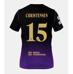 Strój piłkarski Barcelona Andreas Christensen #15 Koszulka Wyjazdowej 2026-27 Krótki Rękaw