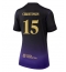 Strój piłkarski Barcelona Andreas Christensen #15 Koszulka Wyjazdowej damskie 2026-27 Krótki Rękaw Strój piłkarski Barcelona Andreas Christensen #15 Koszulka Wyjazdowej damskie 2026-27 Krótki Rękaw