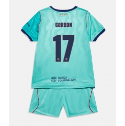 Strój piłkarski Barcelona Anthony Gordon #17 Koszulka Trzeciej dziecięce 2026-27 Krótki Rękaw (+ Krótkie spodenki)