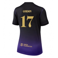 Strój piłkarski Barcelona Anthony Gordon #17 Koszulka Wyjazdowej damskie 2026-27 Krótki Rękaw