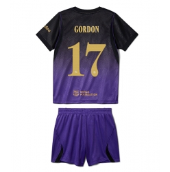 Strój piłkarski Barcelona Anthony Gordon #17 Koszulka Wyjazdowej dziecięce 2026-27 Krótki Rękaw (+ Krótkie spodenki)
