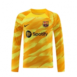 Strój piłkarski Barcelona Bramkarskie Koszulka Trzeciej 2023-24 Długi Rękaw