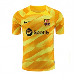 Strój piłkarski Barcelona Bramkarskie Koszulka Trzeciej 2023-24 Krótki Rękaw