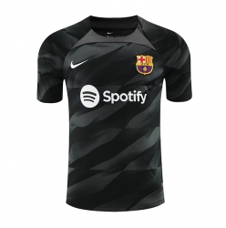 Strój piłkarski Barcelona Bramkarskie Koszulka Wyjazdowej 2023-24 Krótki Rękaw