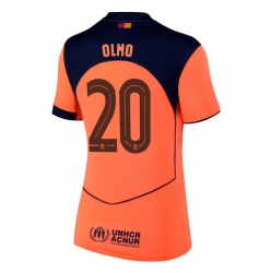 Strój piłkarski Barcelona Dani Olmo #20 Koszulka Trzeciej damskie 2025-26 Krótki Rękaw