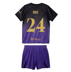 Strój piłkarski Barcelona Eric Garcia #24 Koszulka Wyjazdowej dziecięce 2026-27 Krótki Rękaw (+ Krótkie spodenki)