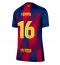 Strój piłkarski Barcelona Fermin Lopez #16 Koszulka Podstawowej damskie 2025-26 Krótki Rękaw