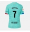Strój piłkarski Barcelona Ferran Torres #7 Koszulka Trzeciej damskie 2023-24 Krótki Rękaw