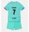 Strój piłkarski Barcelona Ferran Torres #7 Koszulka Trzeciej dziecięce 2023-24 Krótki Rękaw (+ Krótkie spodenki)