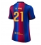 Strój piłkarski Barcelona Frenkie de Jong #21 Koszulka Podstawowej damskie 2026-27 Krótki Rękaw Strój piłkarski Barcelona Frenkie de Jong #21 Koszulka Podstawowej damskie 2026-27 Krótki Rękaw